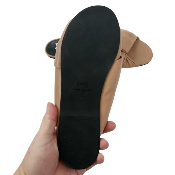 Marc Fisher Ogalia Slide Sandal 10 Tan NEW - Picture 8 of 9